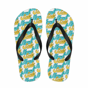stack sats papucs, stack sats flip-flops